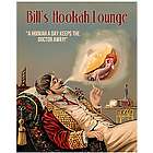Bill's Hookah Lounge Personalized Print