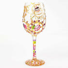 Queen for a Day Wine Glass