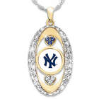 New York Yankees Swarovski Crystal Pendant