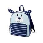 Personalized Navy Puppy Preschool Backpack