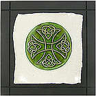 Celtic Cross Ceramic Wall Hanging