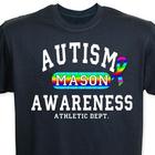 Autism Awareness Athletic Dept. Personalized T-Shirt