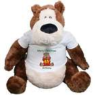 22" Teddy Bear in Personalized Merry Christmas T-Shirt