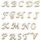 Personalized Gold-Plated Initial Charm