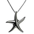 Tiffany Style Sterling Silver Starfish Necklace