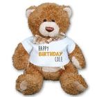 Personalized Bow Tie Birthday Teddy Bear