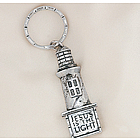Pewtertone Lighthouse Key Chains