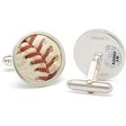Los Angeles Angels Game Used Baseball Stitches Cufflinks