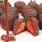 Sea Salt Caramel & Milk Chocolate Covered Strawberries