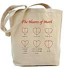 Hearts Curves Tote Bag