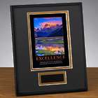 Excellence Mountain Framed Award