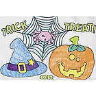 Color Your Own Halloween Friend Trick-or-Treat Tote Bags