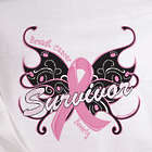 Breast Cancer Survivor Butterfly Sweatshirt