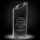 Personalized Elliptico Crystal Award