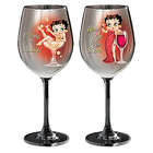 2 Betty Boop Classy and Sassy Wine Glasses