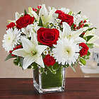 Healing Tears Red & White Large Bouquet