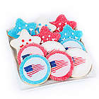 Red, White and Blue Cookies