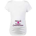 Miracle Under Construction Maternity T-Shirt