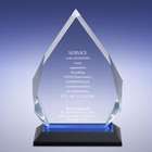 Personalized Blue Diamond Reflection Award