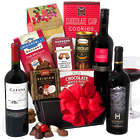 Il Roccolo Red Wine & Dark Chocolate Gift Basket