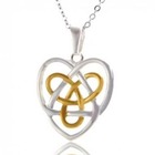 Celtic Sisters Knot Necklace