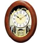 Joyful Nostalgia Oak Wall Clock