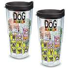 2 Dog Periodic Table 24 Oz. Tervis Tumblers with Lids
