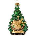 NYC at Christmastime Blown Glass Ornament