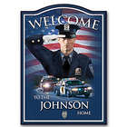 A Hero's Welcome Personalized Plaque