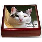 Personalized Photo Tile Keepsake Urn Box for Pet