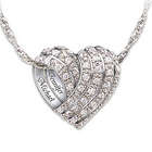 Personalized All My Love Silver Diamond Pendant