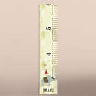 Circus Princess Personalized Height Chart