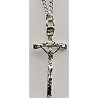 Papal Crucifix with 24 Inch Chain