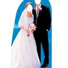 Bride and Groom Stand-In Stand-Up Standee