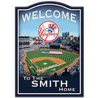 New York Yankees Personalized Welcome Sign