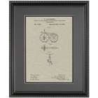 First Bicycle Framed Patent Art Print