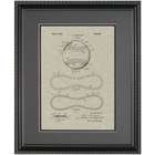 Baseball Framed Patent Art Print