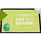 Personalized Eat Your Greens Kids Placemat