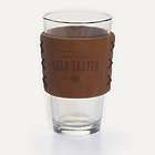 Pint Glass with Official Beer Taster Leather Sleeve