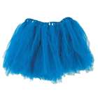 Adult Blue Tulle Tutu Skirt