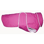 Waterproof Fleece Lined Dog Coat with Reflective Piping