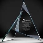 Personalized Teamwork Sculpture Glass Award