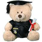 Personalized Cap and Gown Teddy Bear