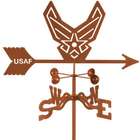 Air Force Logo Weathervane in Antique Copper Finish