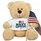 Personalized Military Pride Sherman Teddy Bear