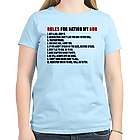 Women's Rules For Dating My Son T-Shirt