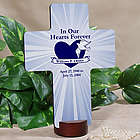In Our Hearts Forever Memorial Cross