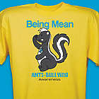 Being Mean Stinks Anti Bullying Awareness T-Shirt