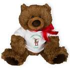 Personalized 10" Coco Bear in Holiday Tee