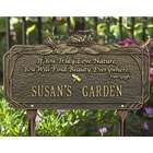 Personalized Dragonfly Poem Garden Sign